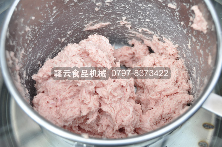 高速機(jī)打肉泥