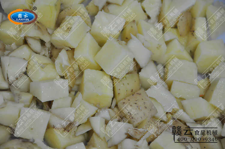 切土豆丁的效果